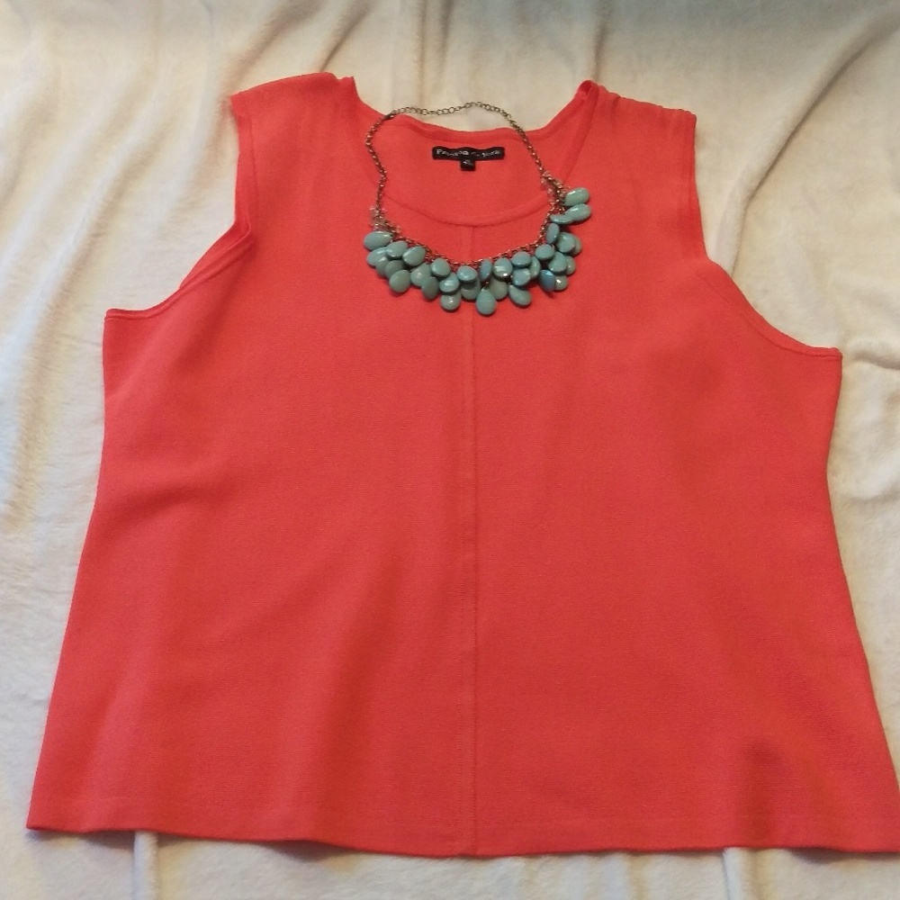 Preston & York Salmon Knit Shell